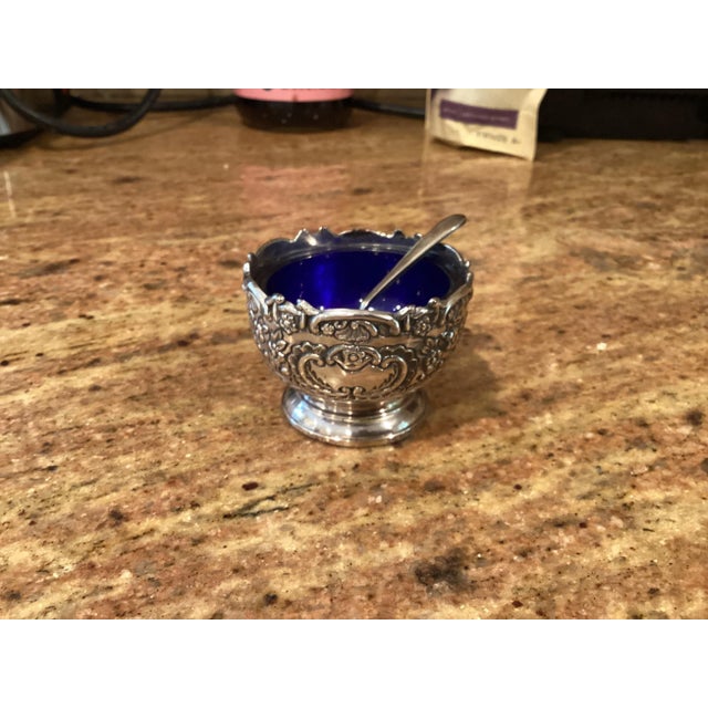 Vintage Rogers Silver Plate Salts/ Set of 4 For Sale - Image 9 of 9