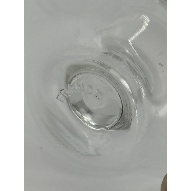 Vintage Princess House Crystal Brandy Snifters Heritage Pattern Etched Set of 3 Glasses For Sale - Image 10 of 10