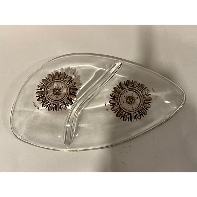 Georges Briard Vintage Georges Briard Atomic Dish For Sale - Image 4 of 10