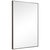 Modern Modern Simplicity Vanity Mirror- Gunmetal For Sale - Image 3 of 8
