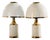 Table Lamp by F. Fabbian for Mazzega, 1970s, Set of 2 For Sale