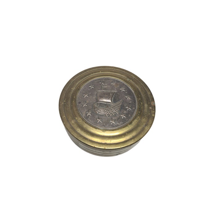 Art Deco Silver Candyer, Greece, 1960s For Sale - Image 3 of 11