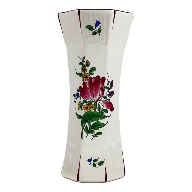 Small Réverbère Tube Vase from KG Lunéville, 1980s For Sale