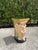 Late 20th Century Vintage Hand-Painted Crackle Glazed Ceramic Elephant Garden Stool, Signed Mona For Sale - Image 5 of 12