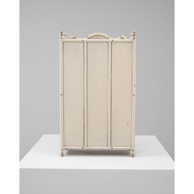 1910s French Wooden Mini Showcase Vitrine For Sale - Image 14 of 18