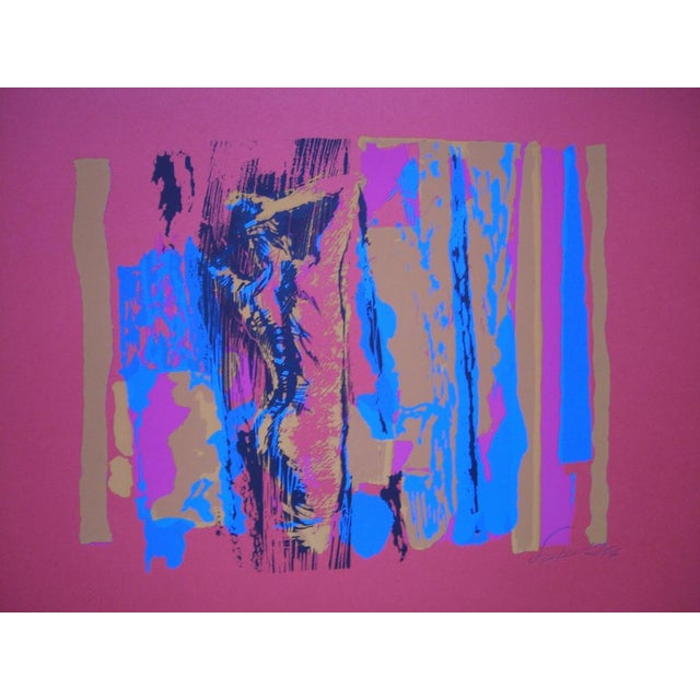 Nicola Simbari, Polly, Screen Print, 1976 For Sale