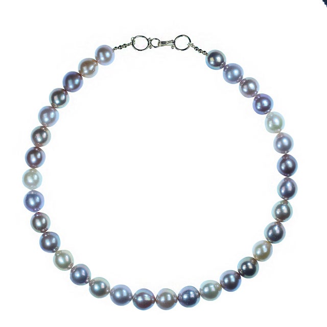 18.5-Inch Multi-Tone Pearl Necklace Elevate your style with the timeless elegance of this **18.5-inch multi-tone pearl...