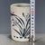 Chinese Blue & White Crackle Glaze Porcelain Brush Pot With Orchid Motif For Sale - Image 3 of 9