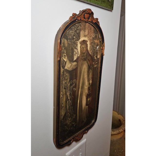 Late 19th Century Rare Lithograph of "Light of the World" From the Original Painting by William Holman Hunt For Sale - Image 4 of 11