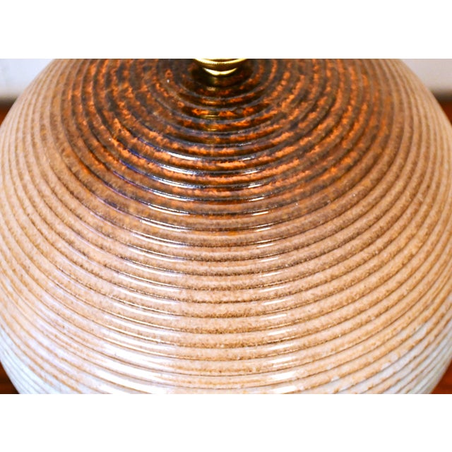 Ceramic Large Swedish Ceramic Table Lamp from Upsala Ekeby, Late 1930s For Sale - Image 7 of 10