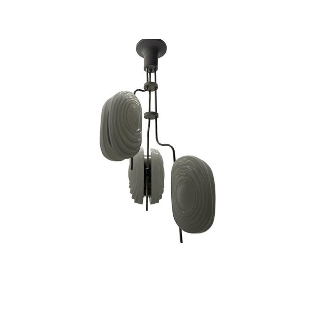 Architectural Murano Glass Light Pendant, 1970s For Sale - Image 10 of 17