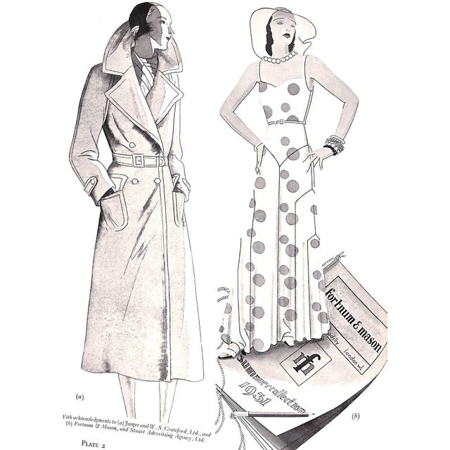 White "Fashion Drawing" Book 1932 Hodgkin, Eliot For Sale - Image 8 of 12
