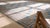 Excellent Sky Blue Background With Blue and Orange Diamond Antique Indian Cotton Dhurrie Rug For Sale - Image 15 of 15