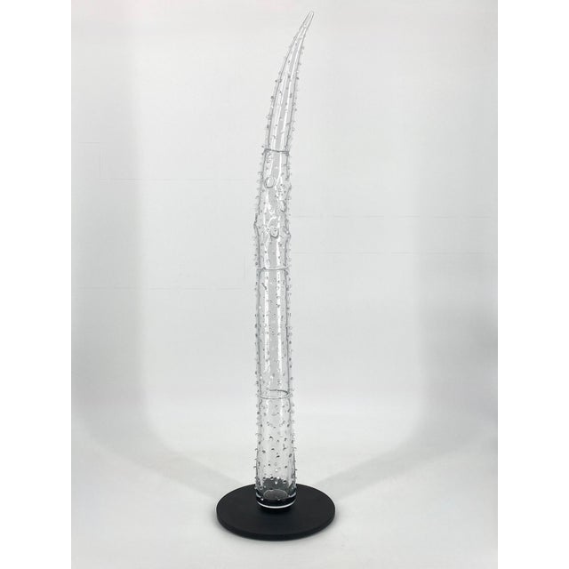 A glass object * a glass sculpture / glass vase * by ingo maurer (1932–2019) * for salviati, venice, italy * title: “i am...