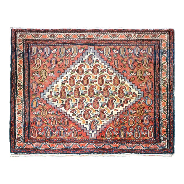 Early 20th Century Senneh Rug For Sale