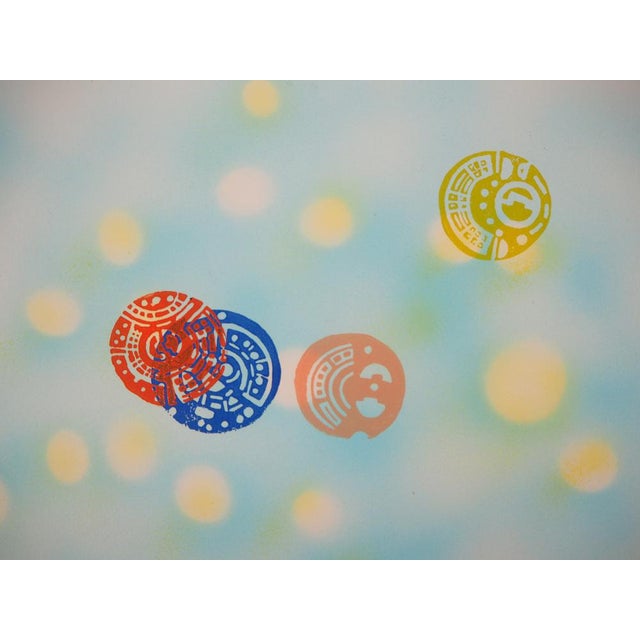 Seund Ja Rhee, Star Composition, 2004, Lithograph For Sale - Image 4 of 7