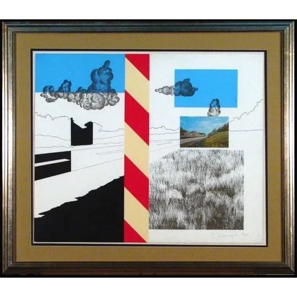 Contemporary 1960s Allan D'Arcangelo American, 1930–1998 Untitled, 1969 For Sale - Image 3 of 3