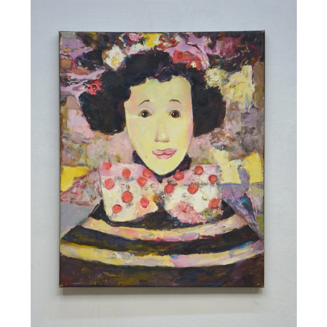 Artist Uladzimir Hurbo. The artist poured his soul into this oil painting, mixing figurative forms with impressionistic...