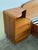 Mid Century Modern Teak Queen Bed Frame With Matching Nightstands & Built-in Storage Drawers For Sale - Image 10 of 10