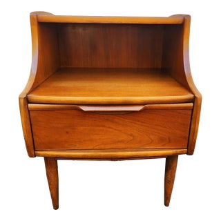 1950s Mid Century Modern Kent Coffey Nightstand For Sale