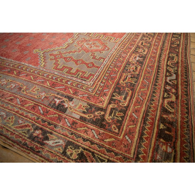 Traditional Vintage Oushak Square Carpet - 13'3" x 15'1" For Sale - Image 3 of 15