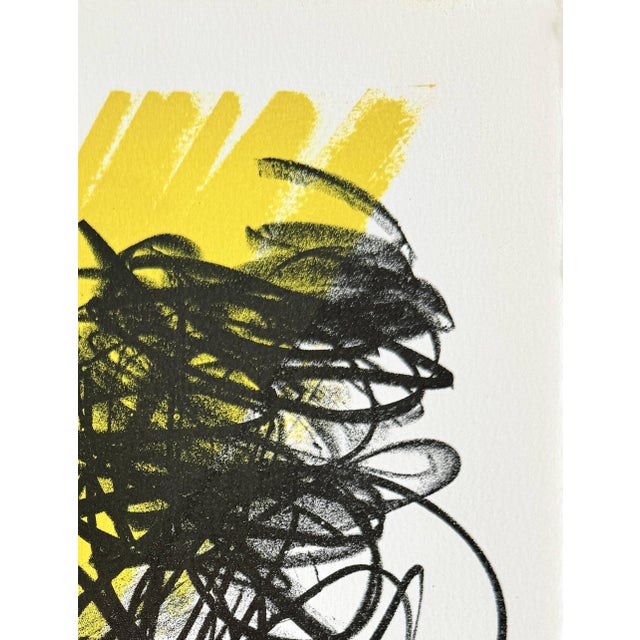 Hans Hartung, Hommage à San Lazzaro, 1975, Lithograph For Sale - Image 3 of 9