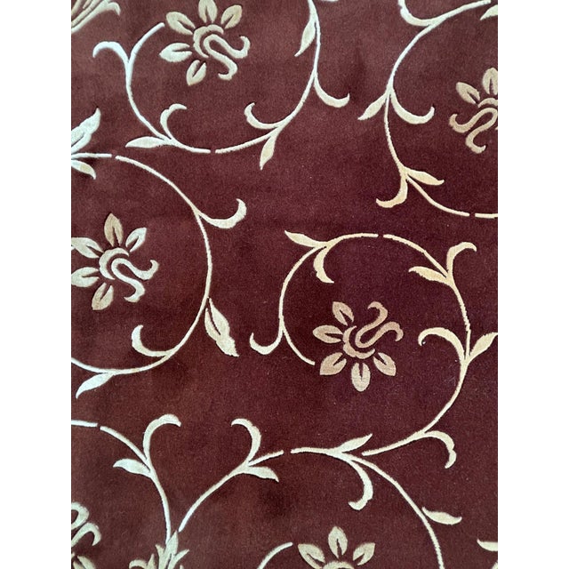 Silk and wool Pile genuine hand made Nepalese Rug-