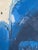 "Fool That I Am" Blue Gestural Abstract Painting For Sale In Austin - Image 6 of 8