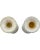 White Vintage Hotel Ritz London Porcelain Royal Doulton Salt & Pepper Shakers- A Pair For Sale - Image 8 of 12