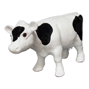 Large Vintage Artisanal California Pottery Dairy Cow