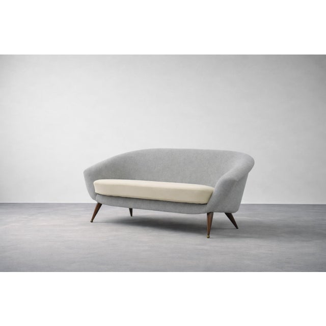 Mid-Century Modern Swedish Tellus Sofa by Folke Jansson for Sm Wincrantz, 1950s For Sale - Image 18 of 18