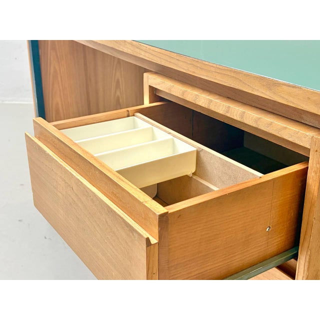 Mid-Century Desk with Linoleum Top from Merz Roller, 1960s For Sale - Image 5 of 16