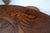 Wood Mid 20th Century Embossed Leather South American Coffee Table 4 Nesting Stools Chairs For Sale - Image 7 of 18