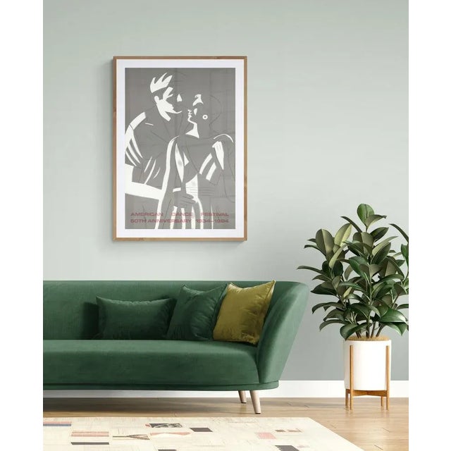 Artist: Alex Katz Title: Sunset-American Dance Festival Year: 1984 Signed: No Medium: Lithograph Paper Size: 37.5 x 25.5...