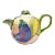 1980s Fitz & Floyd Trompe L’Oeil Garden Vegetables Teapot – Whimsical Ceramic Decor For Sale