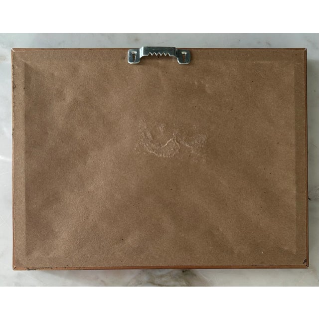 2010s In the Slips Nautical Gouache Painting by Susan Elwart (Hall) For Sale - Image 5 of 5