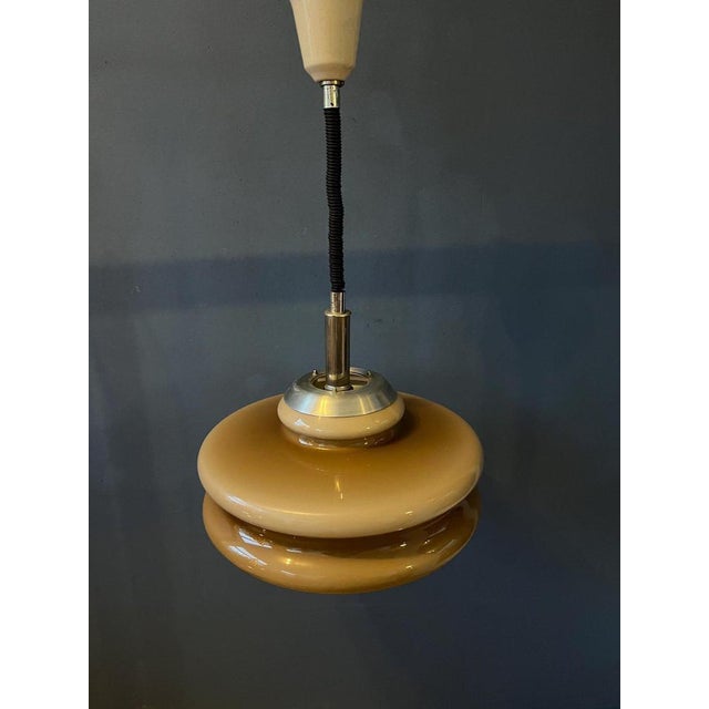Vintage Space Age Pendant Lamp from Herda For Sale - Image 6 of 11