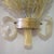 Metal Vintage Lamps in Murano Glass with Gold Leaf, 1930s, Set of 2 For Sale - Image 7 of 18