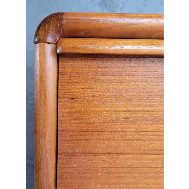 Kibaek Mobelfabrik Fine Teak Danish Modern Low Dresser by Kibaek of Denmark For Sale - Image 4 of 18