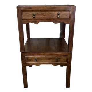 Henredon Mid-Century Modern. Walnut, Nightstands Set of 2 Matching For Sale