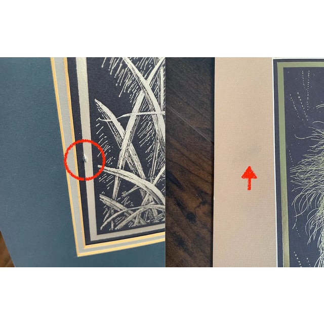 Paul M. Breeden Tiger and Lion Metal Foil Etching Art - a Pair For Sale - Image 10 of 13