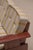 Brutalist Burgundy 3-Seater Sofa with Striped Upholstery, 1970s For Sale - Image 10 of 18