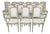 Set 18 Maison Jansen Signed Early 20th C Louis XVI Style Dining Chairs For Sale