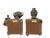 Vintage Biltmore Estate Collection Pair of Neoclassical Rouge Marble Urns Cassolettes For Sale - Image 13 of 17