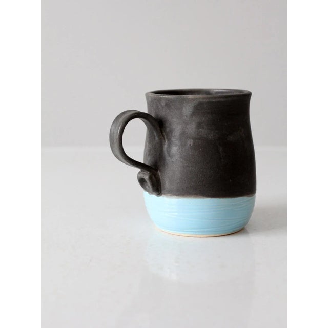 Studio Pottery Mug For Sale - Image 4 of 11