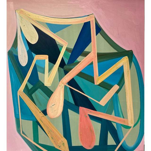 2020s Contemporary Abstract Oil on Panel "With Every Drop" by Ashlynn Browning For Sale - Image 5 of 5