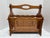 Vintage Midcentury Wood Cane Magazine File Holder For Sale In Sacramento - Image 6 of 9