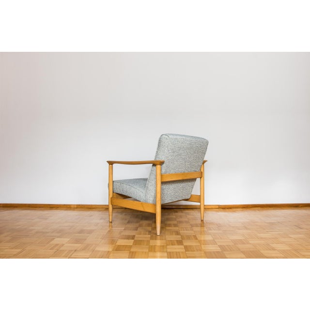 Wood Mid-Century Gfm142 Armchair by Edmund Homa, 1960s For Sale - Image 7 of 14