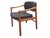 Vintage Mid Century Eck-Adams Walnut Armchairs - a Pair For Sale In Chicago - Image 6 of 12