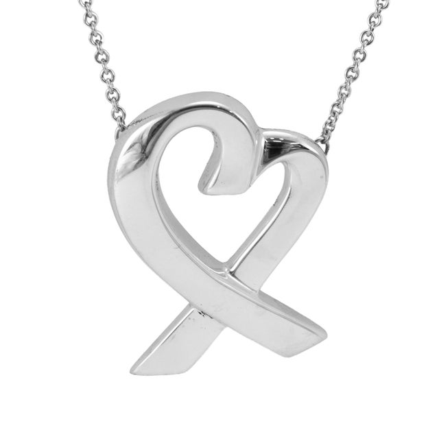 Brand: Tiffany & Co. Gender: Ladies Metal Type: Sterling Silver Length: 24.00 inches Width: 1.05 mm Weight: 12.73 grams...